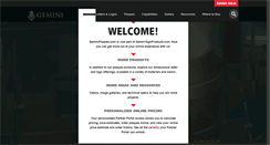 Desktop Screenshot of geminiplaques.com